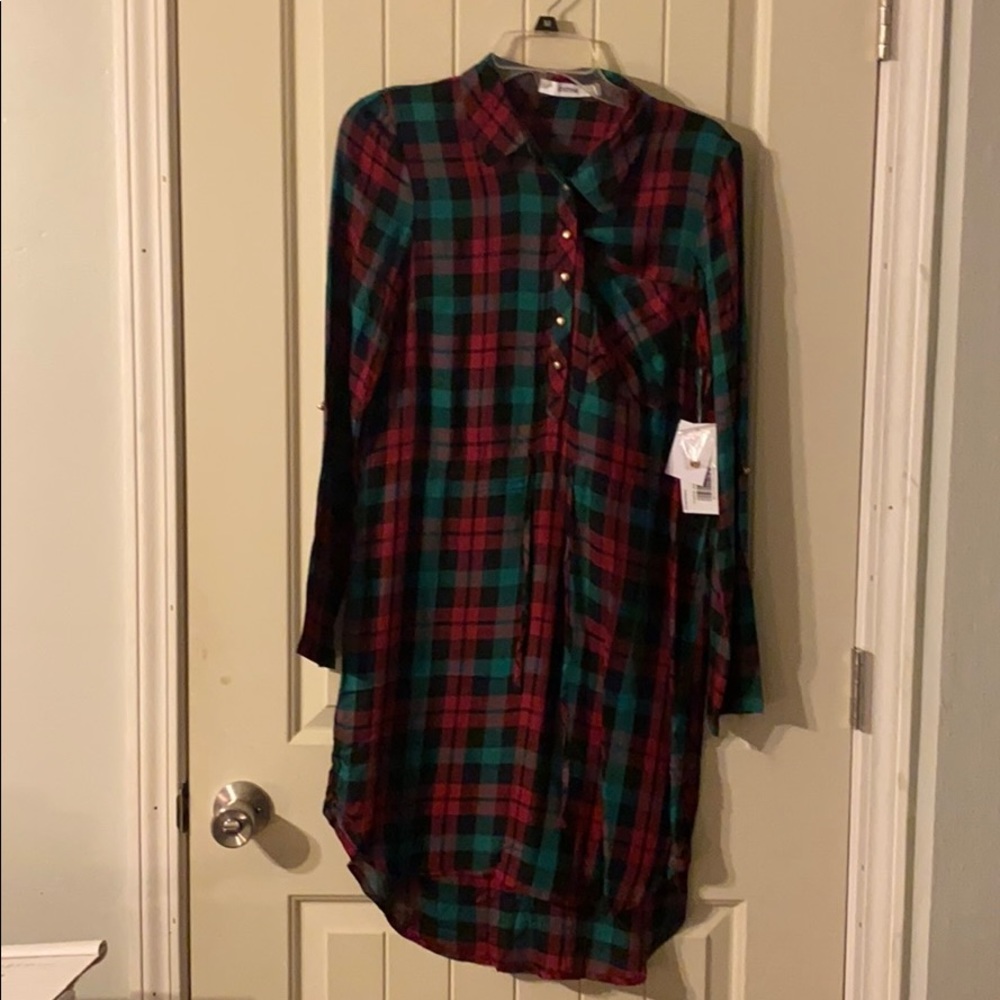 Plaid Just Fab Dress
